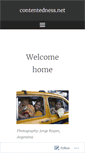 Mobile Screenshot of contentedness.net